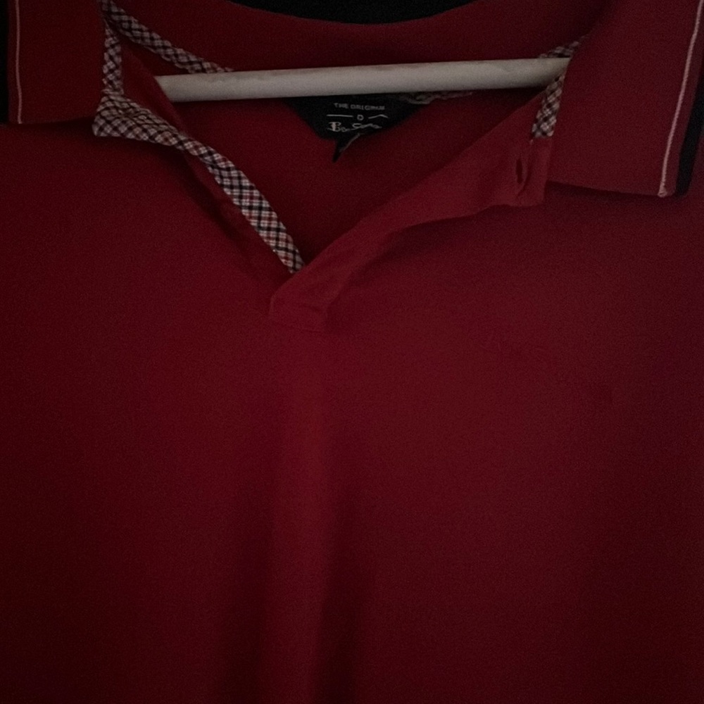 Men’s Red Large Ben Sherman Polo